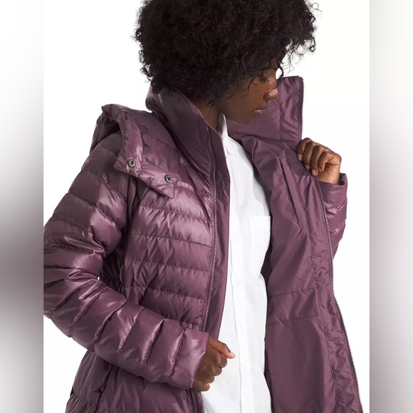 The North Face Metropolis Parka in Midnight Mauve - Picture 5 of 11